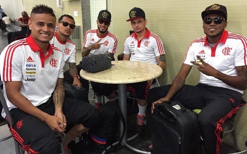 Embarque do Flamengo