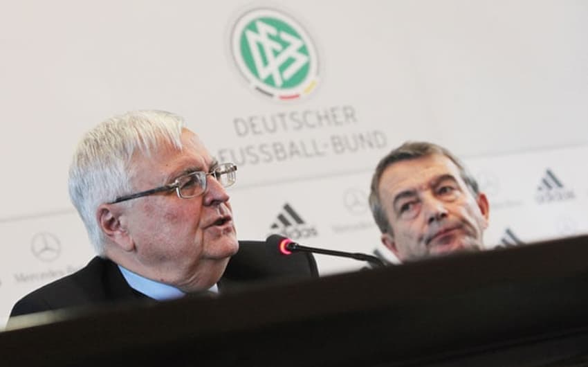 Wolfgang Niersbach é o presidente da Federação (Foto: Fredrik Von Erichsen / DPA / AFP)