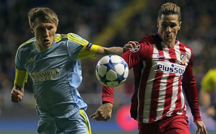 Fernando Torres não conseguiu marcar seu 100º gol (Foto: Stanislav Filippov / AFP)