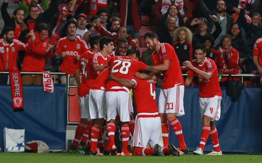Luisão - Benfica x Galatasaray (Foto: Divulgação)