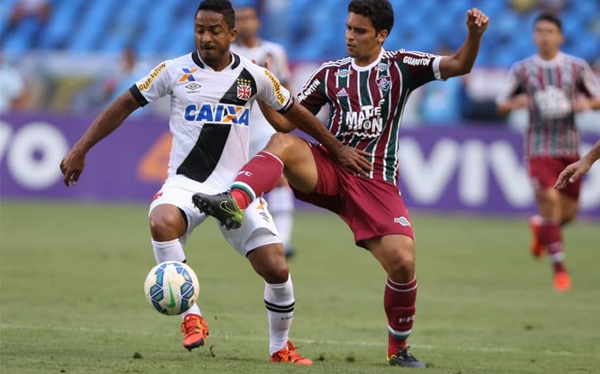 Jorge Henrique e Jean - clássico Vasco x Fluminense (Foto: Cléber Mendes/LANCE!press)