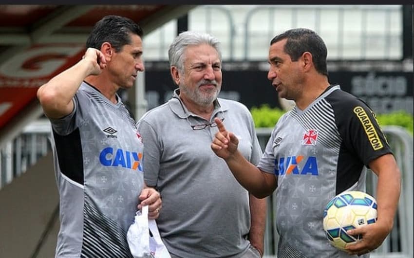Zinho em treino do Vasco