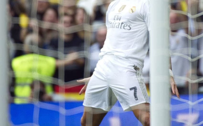 Cristiano Ronaldo marcou sobre o Las Palmas (Foto: Curto de La Torre / AFP)