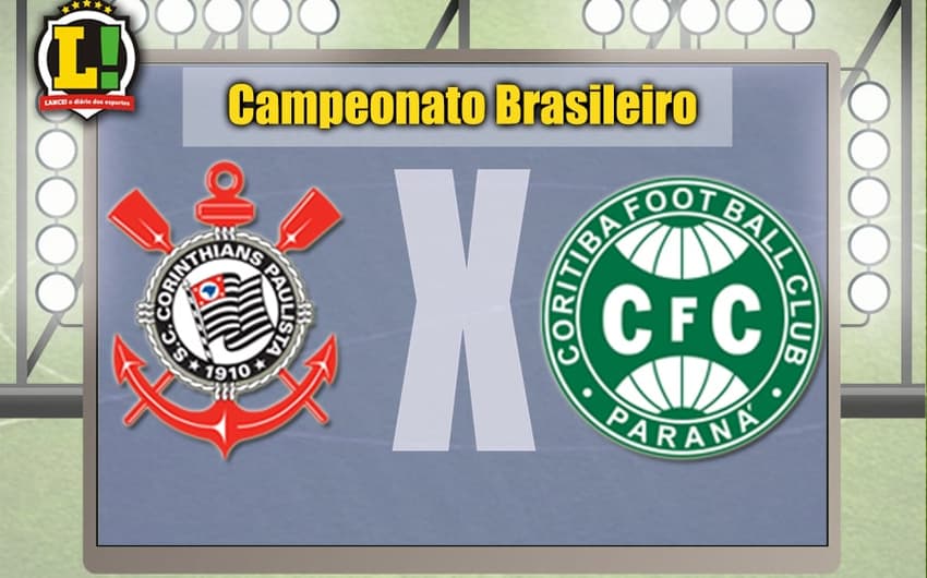 Apresentação Corinthians x Coritiba Campeonato Brasileiro