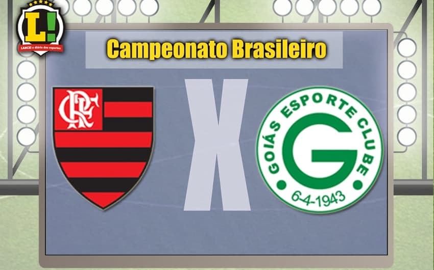Apresentação Flamengo x Goiás Campeonato Brasileiro