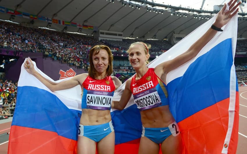 Russa Mariya Savinova (Foto: FRANCK FIFE/AFP)