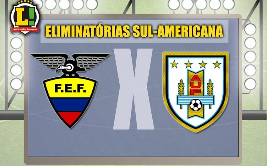 presentação Equador x Uruguai Eliminatórias Sul-Americanas