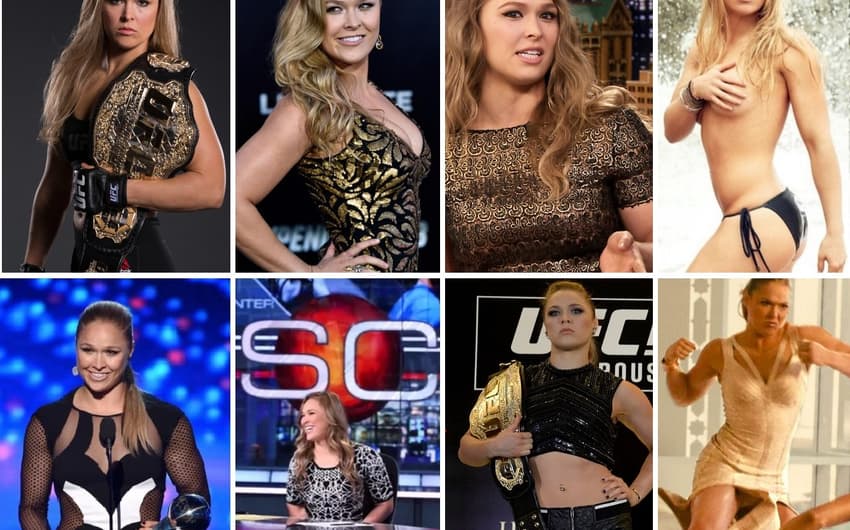 Ronda Rousey é uma estrela de alcance além dos esportes (FOTOS: Reprodução)