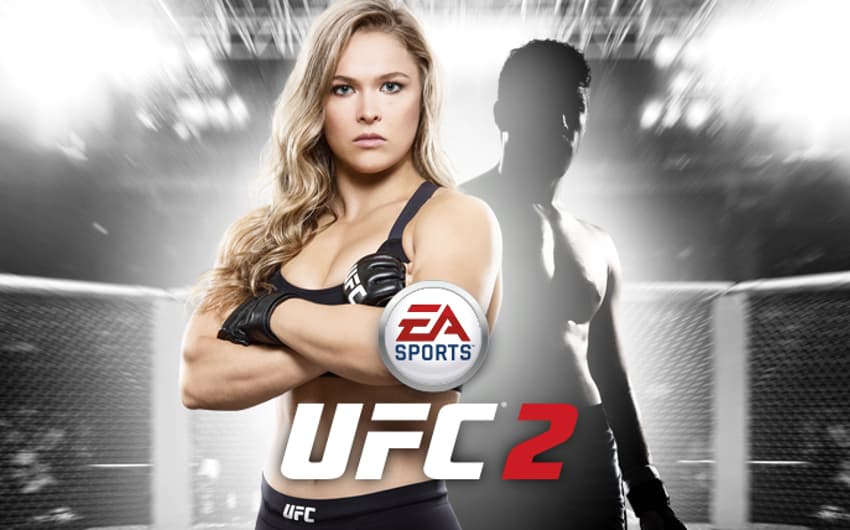 Ronda Rousey é a capa do novo game do UFC (FOTO: Divulgação)