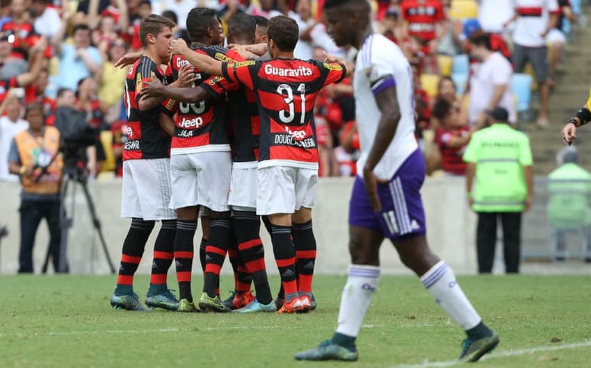Flamengo derrota o Orlando City no Maracanã (foto:Cleber Mendes/LANCE!Press)