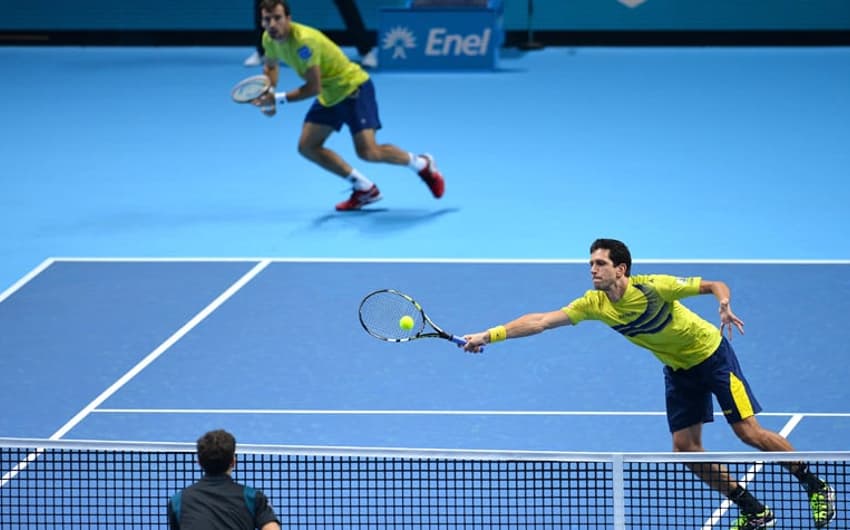 HOME - Ivan Dodig e Marcelo Melo - ATP World Finals (Foto: Glyn Kirk/AFP)