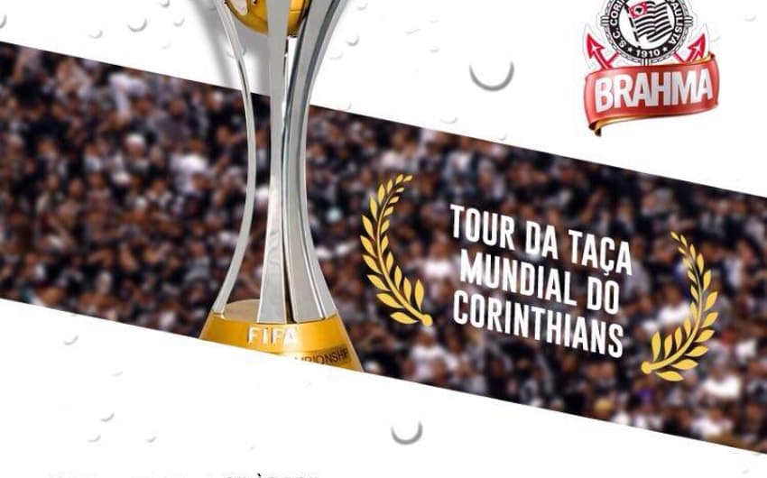 Taça do Corinthians será exibida