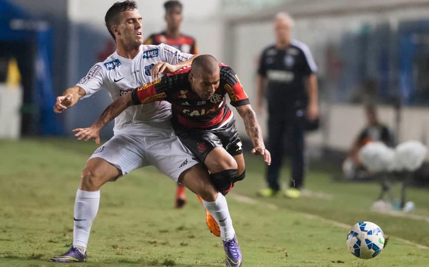 Santos x Flamengo (Foto: Ale Cabral/Lancepress!)