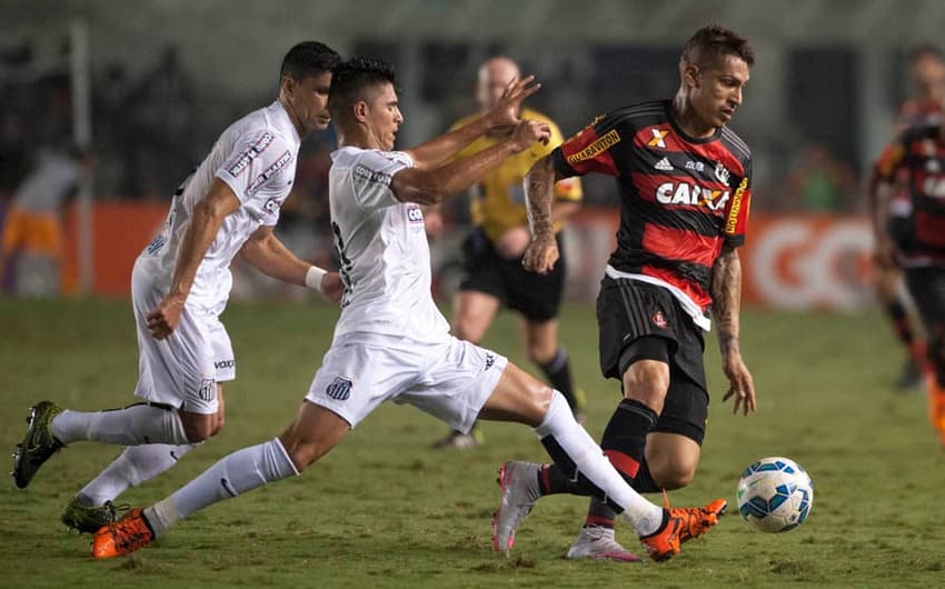 Santos x Flamengo (Foto: Ivan Storti/Lancepress!)