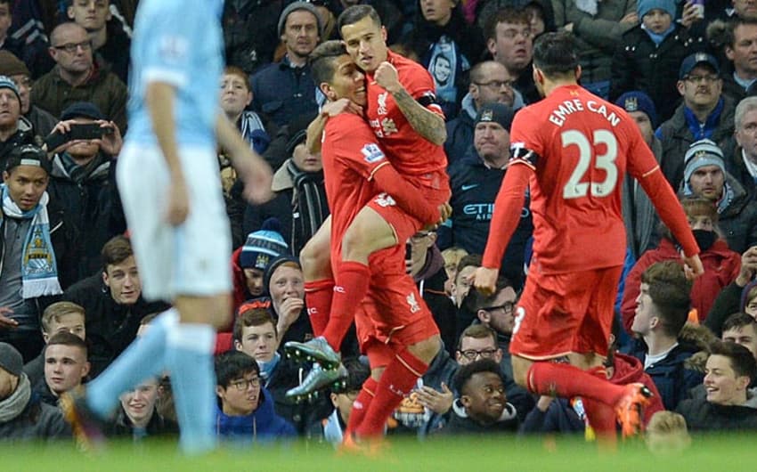 HOME - Manchester City x Liverpool - Campeonato Inglês - Gol de Philippe Coutinho (Foto: Oli Scarff/AFP)