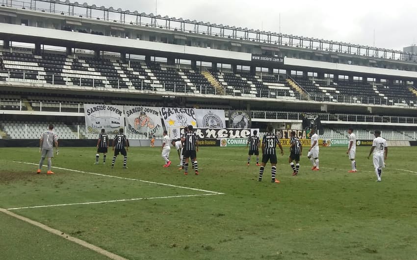 Corinthians x Santos no sub-20
