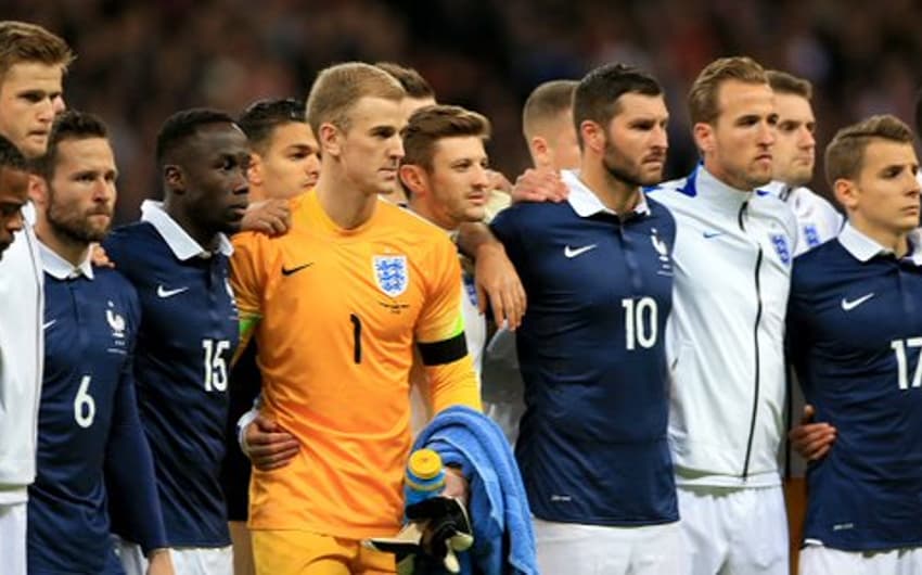 Inglaterra x França em Wembley após atentados (Foto: Divulgação)