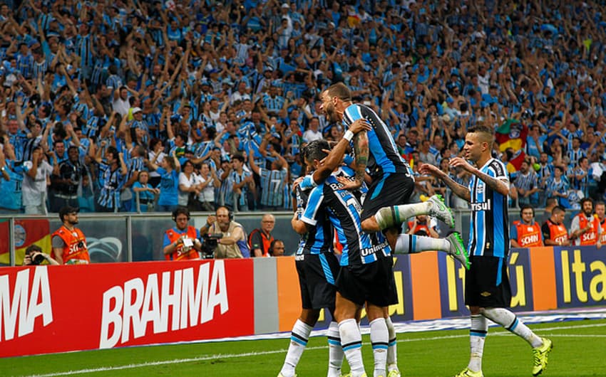Em casa, Grêmio tem 13 vitórias, três empates e duas derrotas neste Brasileiro (Foto: Lucas Uebel/Grêmio)