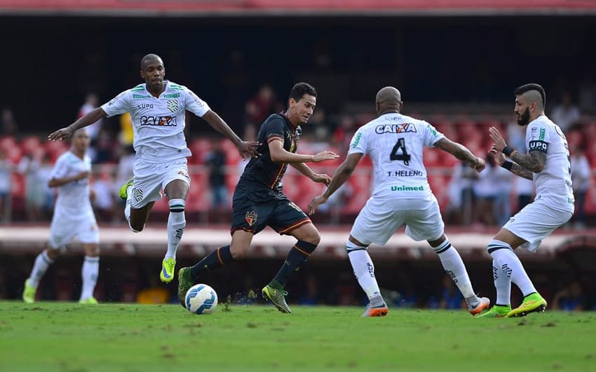 Último jogo: São Paulo 3 x 2 Figueirense (28/11/2015 - Pacaembu)&nbsp;