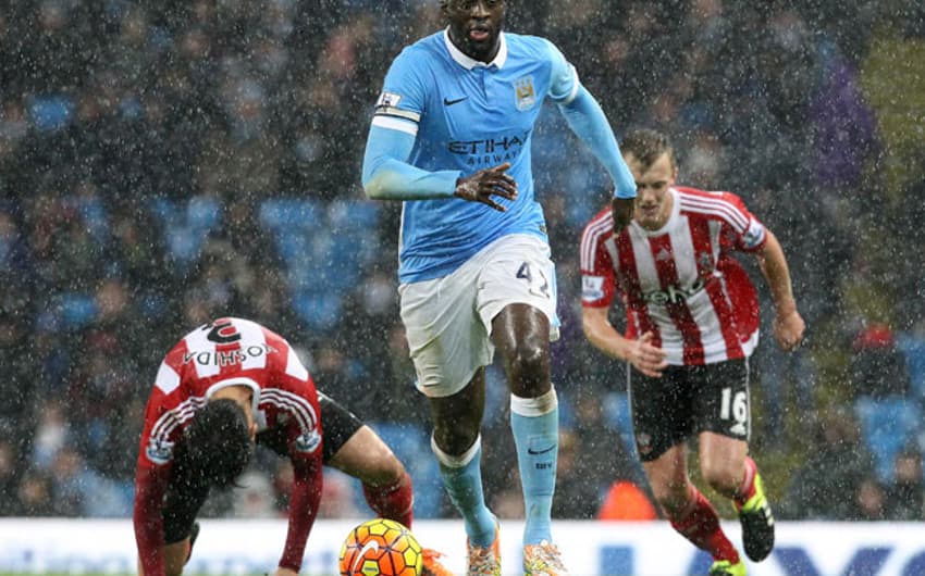Yaya Touré - Manchester City (Foto: Lindsay Parnaby / AFP)