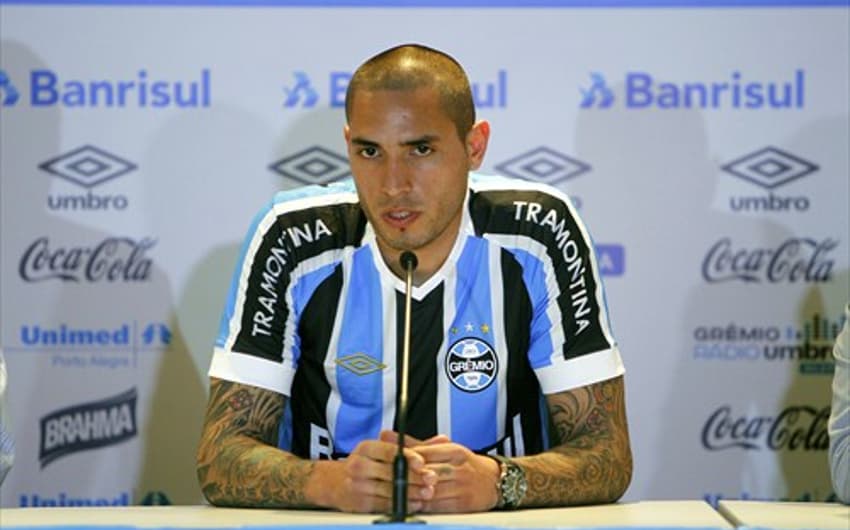 Braian Rodríguez foi contratado pelo Grêmio