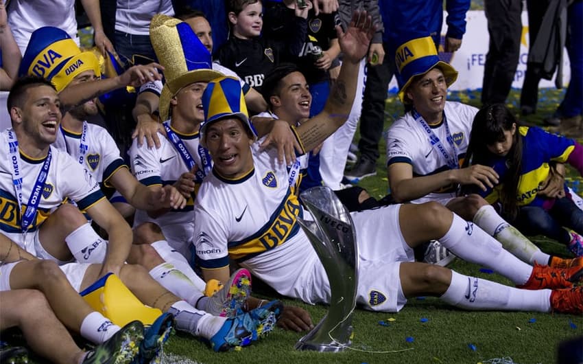 Boca Juniors: campeão da América em 1977, 78, 00, 01, 03 e 07