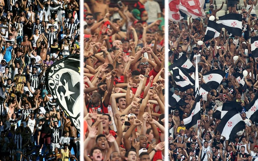 Torcidas de Botafogo, Flamengo e Vasco