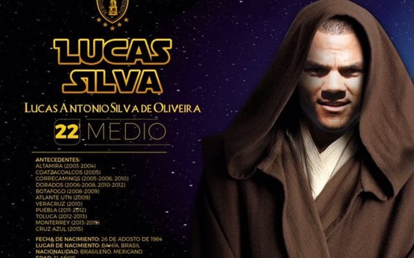 Ex-Botafogo apareceu como Jedi