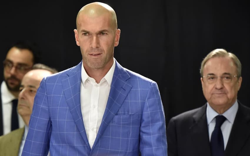 HOME - Zidane é o novo técnico do Real Madrid (Foto: Gerard Julien/AFP)