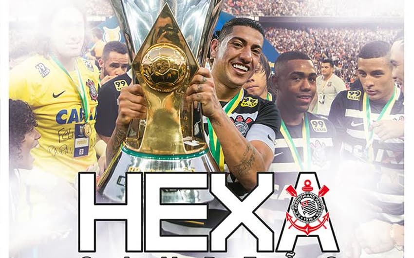 Livro oficial do hexa conquistado pelo Corinthians em 2015