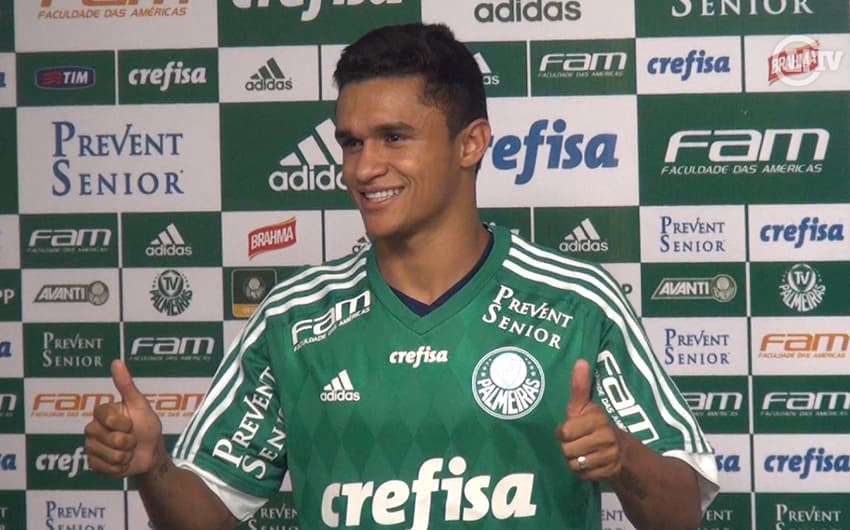 Erik apresentação Palmeiras
