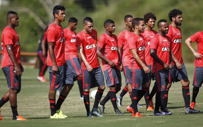 Flamengo em Mangaratiba (Foto: Gilvan de Souza / Flamengo)