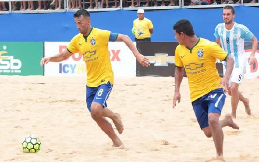 Brasil x Argentina - Sul-Americano de Beach Soccer