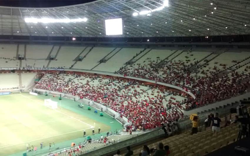 HOME - Ceará x Flamengo - Taça Asa Branca - Torcida do Flamengo no Castelão (Foto: Diego Morais)