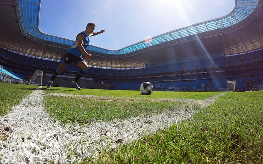 Arena será o palco do amistoso entre Grêmio e Danubio-URU (Foto: Lucas Uebel/Grêmio)