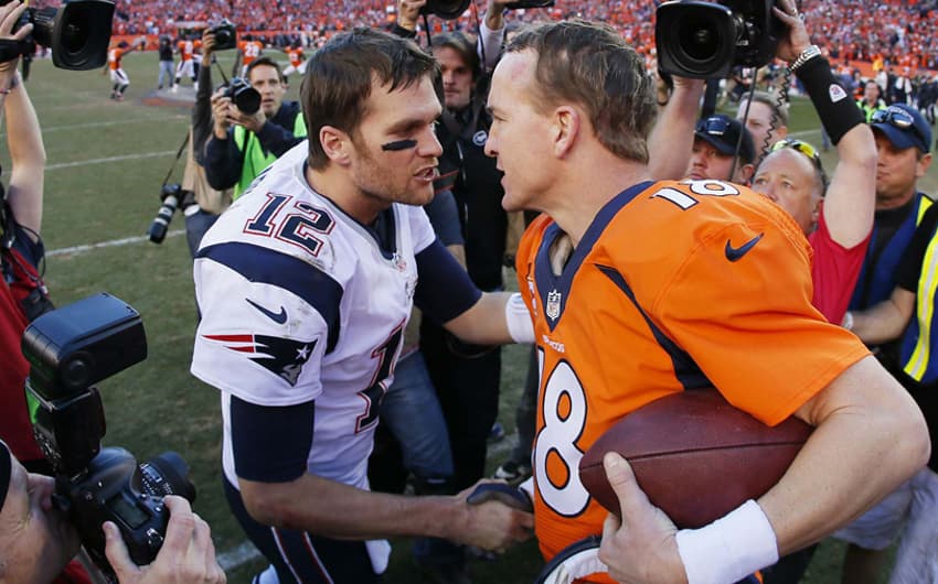 Tom Brad e Peyton Manning