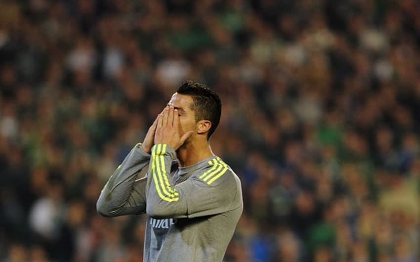 Cristiano Ronaldo não gostou do empate
