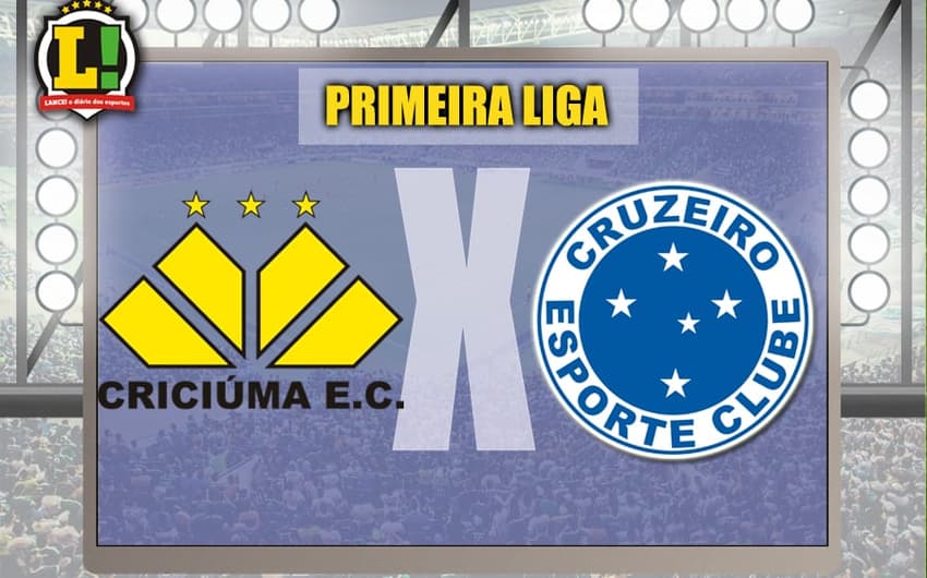 Apresentação Criciúma x Cruzeiro Primeira Liga