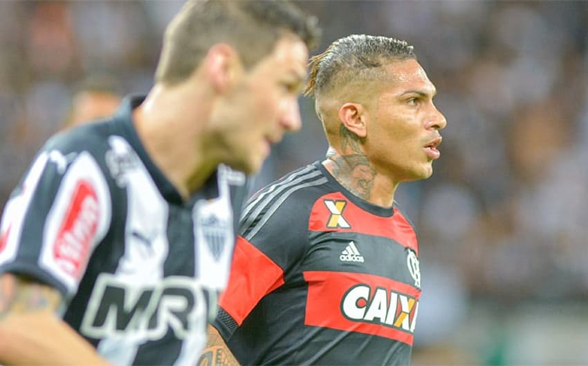 HOME - Atlético-MG x Flamengo - Guerrero (Foto: Daniel Oliveira/Fotoarena/LANCE!Press)