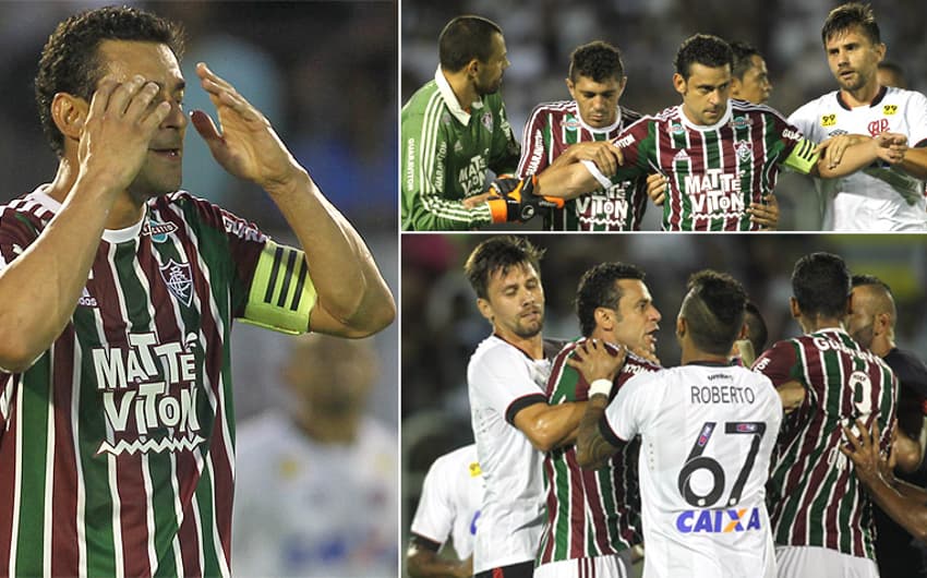 HOME - Fluminense x Atlético-PR - Primeira Liga - Expulsão de Fred (Fotos: Paulo Sérgio/LANCE!Press)