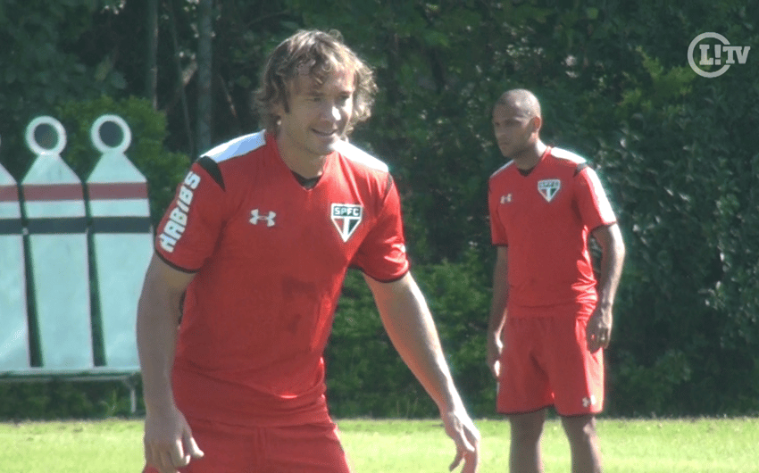 Lugano primeiro treino com bola São Paulo