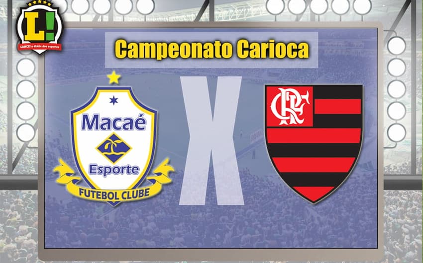 Apresentação Macaé x Flamengo Campeonato Carioca