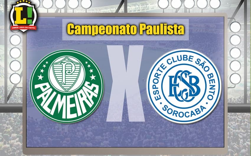 Apresentação Palmeiras x São Bento Campeonato Paulistsa