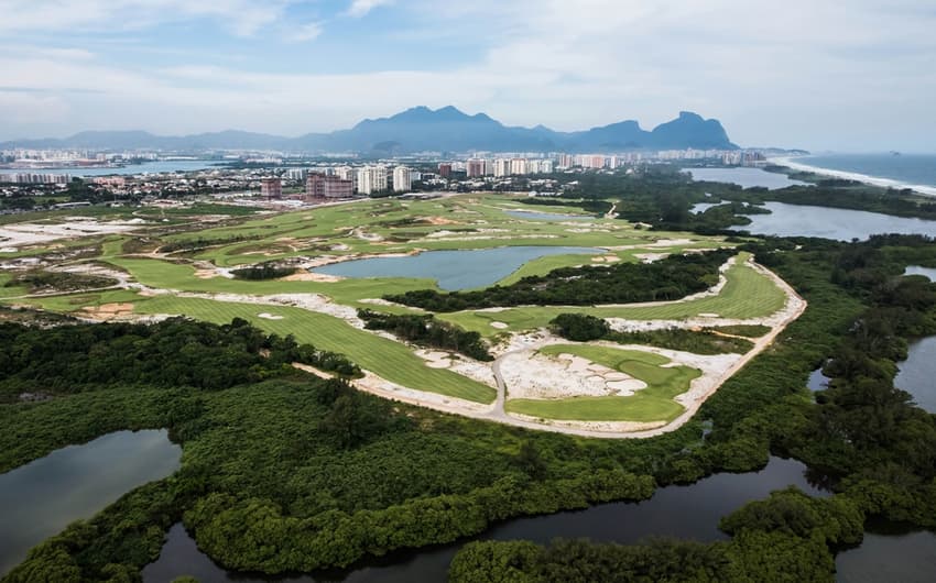 Campo Olímpico de Golfe, na Barra da Tijuca. (Foto: Renato Sette Camara/Prefeitura do Rio de Janeiro)