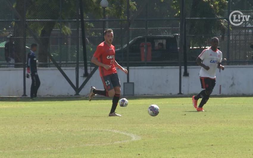 Mancuello jogo-treino Flamengo reservas juniores