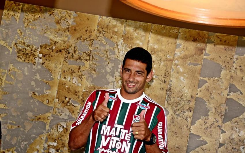 Diego Souza foi anunciado pelo Fluminense como reforço para a temporada