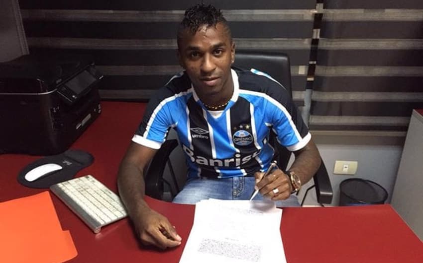 Miller Bolaños assina contrato com Grêmio (Reprodução / Twitter)