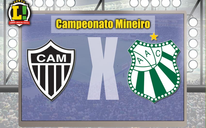 Apresentação Atlético-MG x Caldense Campeonato Mineiro
