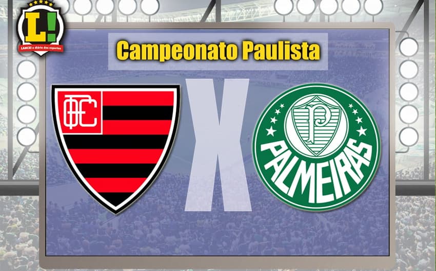 Apresentação Oeste x Palmeiras Campeonato Paulista