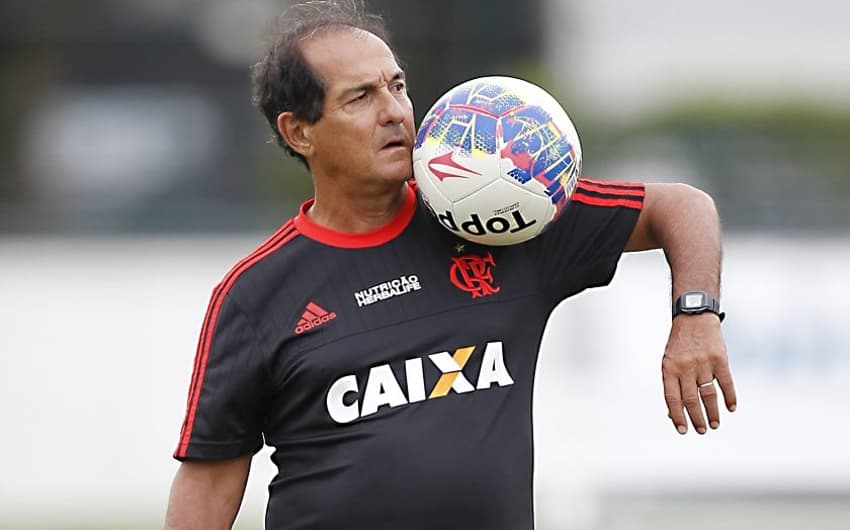 Muricy Ramalho não formou time nesta sexta (Foto: Gilvan de Souza/Flamengo)
